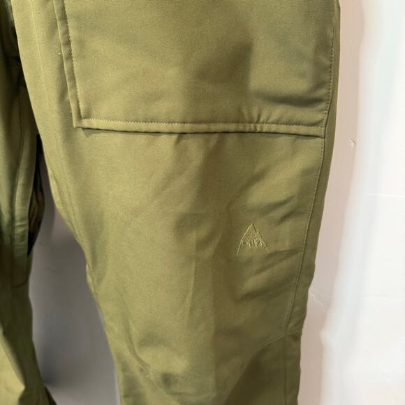 Burton Women's Avalon Ski Bib Pant Overall Snow Mountain Green XL Short - Picture 13 of 14